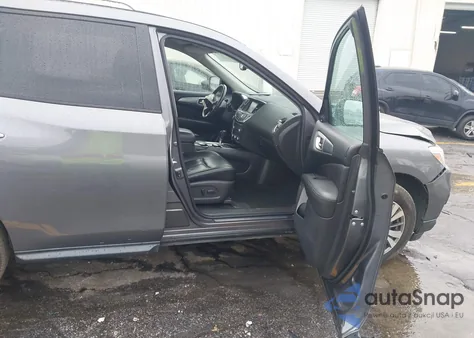 2017 Nissan Pathfinder Sl из США, поврежденный, VIN 5N1DR2MN1HC686029